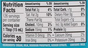 Nutrition Facts