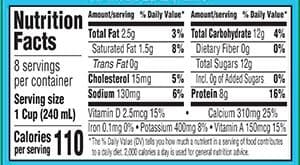 Nutrition Facts