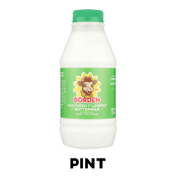 Cultured 1% Lowfat Buttermilk - Pint