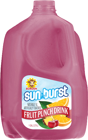 Borden Fruit Punch Drink