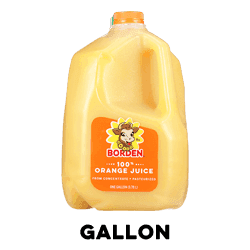 100% Orange Juice - Gallon