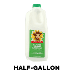 Cultured 1% Lowfat Buttermilk - Gallon