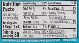 Nutrition Facts