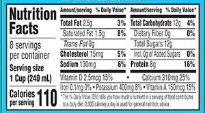 Nutrition Facts