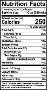 Nutrition Facts
