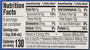 Nutrition Facts