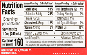 Nutrition Facts